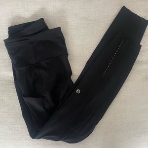 Lululemon leggings with side pockets - 7/8 length